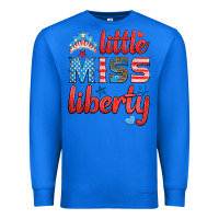 True Royal little miss liberty Premium Sweatshirt - HRA Design Shop