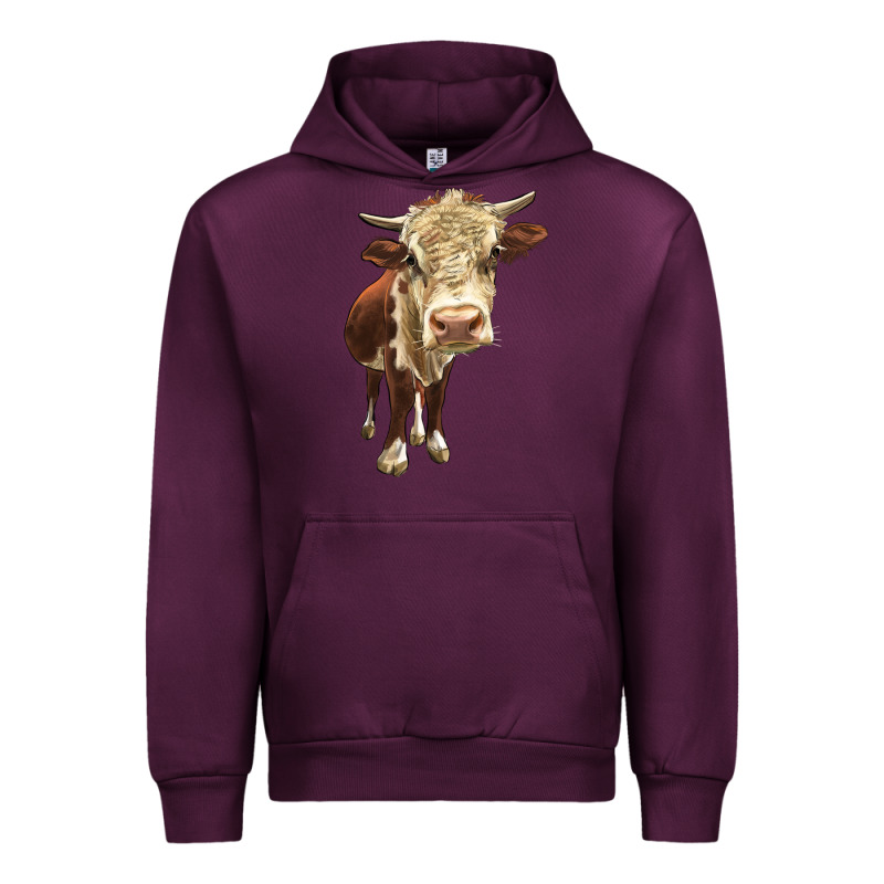 Hereford Heifer Urban Hoodie by LillyAllenDesigns | Teevron