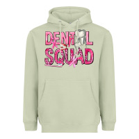 Matcha Dental Squad with Teeth Heavyweight Hoodie - texasbilliewilder