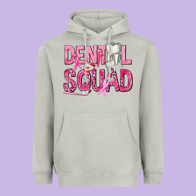 Dental Squad With Teeth Heavyweight Hoodie Designed By Texasbilliewilder