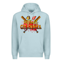Blue Mist softball grandma Premium Hoodie - AdoDesignShop