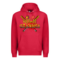 Cardinal softball grandma Premium Hoodie - AdoDesignShop