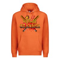 Carrot softball grandma Premium Hoodie - AdoDesignShop
