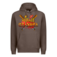 Coffee softball grandma Premium Hoodie - AdoDesignShop