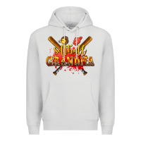 Dove Grey softball grandma Premium Hoodie - AdoDesignShop