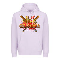 Lilac softball grandma Premium Hoodie - AdoDesignShop