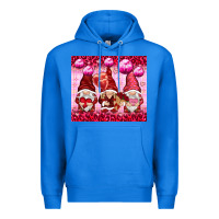 True Royal valentines gnomies with leopard Premium Hoodie - NancyCooperArtShop