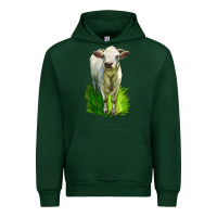 Foreset Green Charolais Heifer Urban Hoodie - LillyAllenDesigns