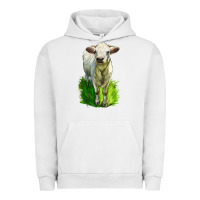 Pigment Lunar Rock Charolais Heifer Urban Hoodie - LillyAllenDesigns