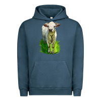 Pigment Midnight Navy Charolais Heifer Urban Hoodie - LillyAllenDesigns