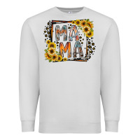 Dove Grey mama western Premium Sweatshirt - RacoonDesign