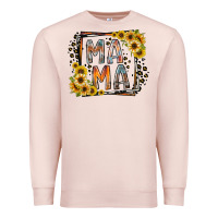 Pale Pink mama western Premium Sweatshirt - RacoonDesign