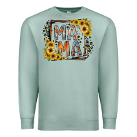 Seafoam mama western Premium Sweatshirt - RacoonDesign
