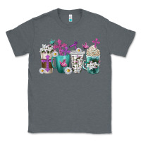 Charcoal Heather blessed coffee cups Classic Tee - texasbilliewilder