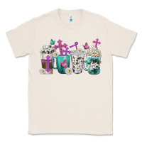 Natural blessed coffee cups Classic Tee - texasbilliewilder