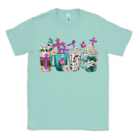 Seafoam blessed coffee cups Classic Tee - texasbilliewilder
