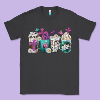 Classic Tee blessed coffee cups