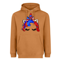 Meerkat 4th of july unicorn Heavyweight Hoodie - Zillion Design Studio