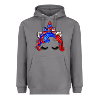 Storm 4th of july unicorn Heavyweight Hoodie - Zillion Design Studio