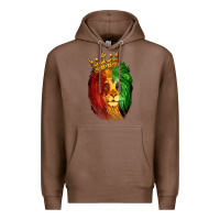 Chestnut Juneteenth Lion King Premium Hoodie - LillyAllenDesigns