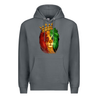 Rock Juneteenth Lion King Premium Hoodie - LillyAllenDesigns