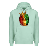 Seafoam Juneteenth Lion King Premium Hoodie - LillyAllenDesigns