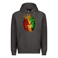 Smoke Juneteenth Lion King Premium Hoodie - LillyAllenDesigns