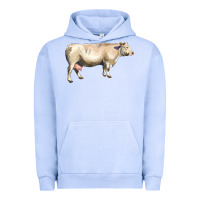 Pigment Grape Ice charolais cattle Urban Hoodie - LillyAllenDesigns