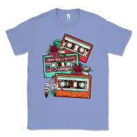 Colony Blue cassette floral gemstone Classic Tee - FaDigitalArtStudio