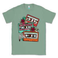 Sage cassette floral gemstone Classic Tee - FaDigitalArtStudio