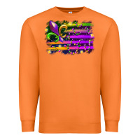 Carrot mardi gras flag Premium Sweatshirt - RacoonDesign