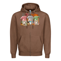 Chestnut bakery gnomes Zipper Hoodie - Zillion Design Studio