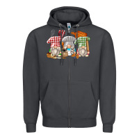 Smoke bakery gnomes Zipper Hoodie - Zillion Design Studio