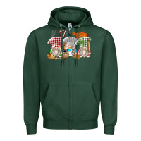 Sports Green bakery gnomes Zipper Hoodie - Zillion Design Studio