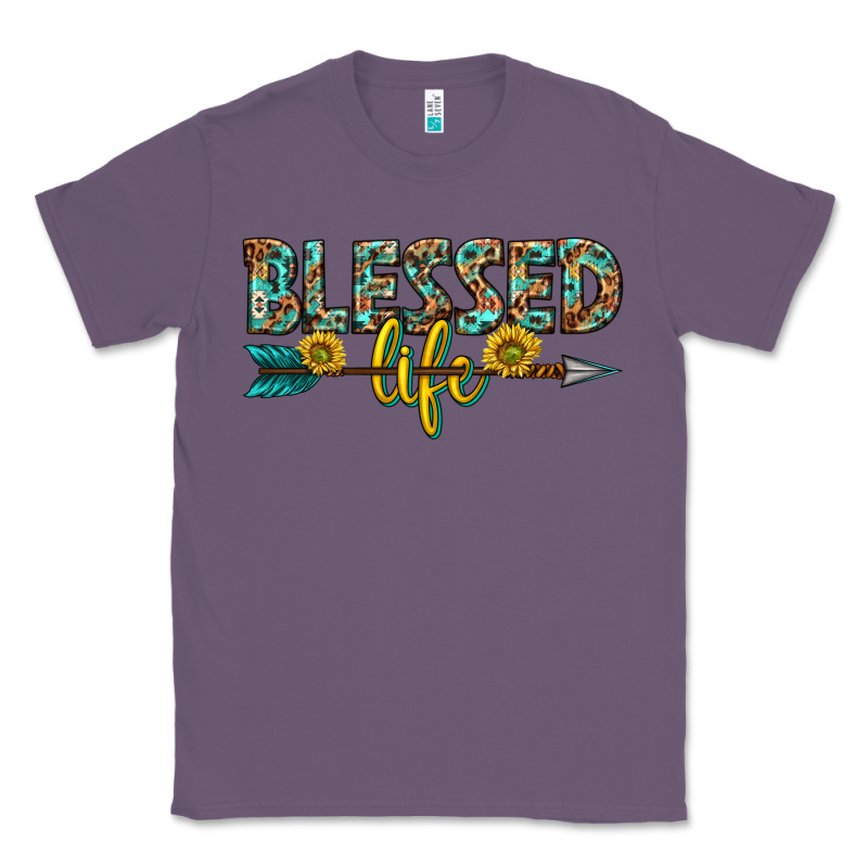 Blessed Life Western Classic Tee by texasbilliewilder | Teevron