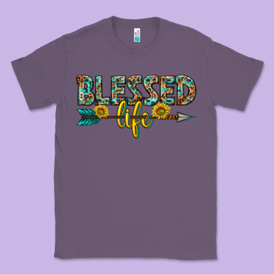 Classic Tee blessed life western