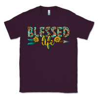 Plum blessed life western Classic Tee - texasbilliewilder