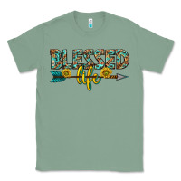 Sage blessed life western Classic Tee - texasbilliewilder
