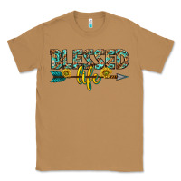 Toasted Coconut blessed life western Classic Tee - texasbilliewilder