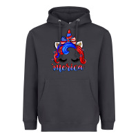 Smoke 4th of july 'merica unicorn Heavyweight Hoodie - Zillion Design Studio