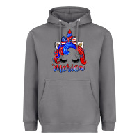 Storm 4th of july 'merica unicorn Heavyweight Hoodie - Zillion Design Studio