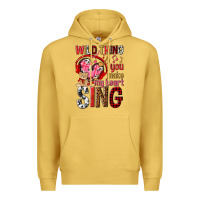 Antique Gold wild thing you make my heart sing Premium Hoodie - NancyCooperArtShop