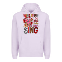 Lilac wild thing you make my heart sing Premium Hoodie - NancyCooperArtShop