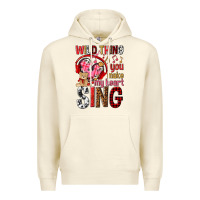 Sandshell wild thing you make my heart sing Premium Hoodie - NancyCooperArtShop