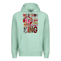 Seafoam wild thing you make my heart sing Premium Hoodie - NancyCooperArtShop