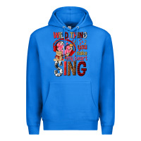 True Royal wild thing you make my heart sing Premium Hoodie - NancyCooperArtShop