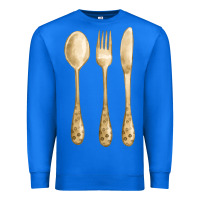 True Royal spoon fork knife fa element Premium Sweatshirt - FaDigitalArtStudio