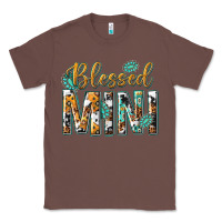 Chestnut blessed mini with leopard and aztec Classic Tee - texasbilliewilder