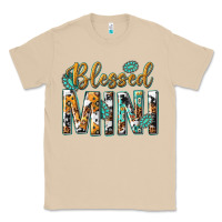 Mushroom blessed mini with leopard and aztec Classic Tee - texasbilliewilder