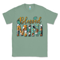 Sage blessed mini with leopard and aztec Classic Tee - texasbilliewilder